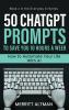 50 ChatGPT Prompts to Save You 10 Hours a Week