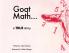 Goat Math