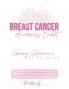Breast Cancer Awareness Booklet