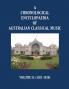 A Chronological Encyclopaedia of Australian Classical Music