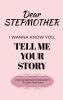 Dear Stepmom Guided Journal For Memory Keepsake I Wanna Know You Tell Me Your Story