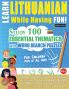 LEARN LITHUANIAN WHILE HAVING FUN! - FOR CHILDREN