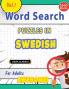 WORD SEARCH PUZZLES IN SWEDISH FOR ADULTS - AWESOME! VOL.1 - DELTA CLASSICS