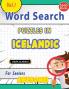 WORD SEARCH PUZZLES IN ICELANDIC FOR SENIORS - AWESOME! VOL.1 - DELTA CLASSICS