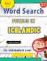 WORD SEARCH PUZZLES IN ICELANDIC FOR INTERMEDIATE LEVEL - AWESOME! VOL.1 - DELTA CLASSICS