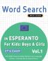 WORD SEARCH IN ESPERANTO FOR KIDS