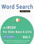 WORD SEARCH IN IRISH FOR KIDS