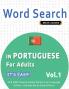 WORD SEARCH IN PORTUGUESE FOR ADULTS - IT'S EASY!  VOL.1 - DELTA CLASSICS - FIND 2000 CLEVERLY HIDDEN WORDS