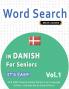 WORD SEARCH IN DANISH FOR SENIORS - IT'S EASY!  VOL.1 - DELTA CLASSICS - FIND 2000 CLEVERLY HIDDEN WORDS