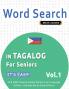 WORD SEARCH IN TAGALOG FOR SENIORS - IT'S EASY!  VOL.1 - DELTA CLASSICS - FIND 2000 CLEVERLY HIDDEN WORDS
