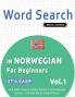 WORD SEARCH IN NORWEGIAN FOR BEGINNERS - IT'S EASY!  VOL.1 - DELTA CLASSICS - FIND 2000 CLEVERLY HIDDEN WORDS