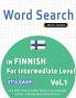 WORD SEARCH IN FINNISH FOR INTERMEDIATE LEVEL - IT'S EASY!  VOL.1 - DELTA CLASSICS - FIND 2000 CLEVERLY HIDDEN WORDS