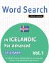 WORD SEARCH IN ICELANDIC FOR ADVANCED - IT'S EASY!  VOL.1 - DELTA CLASSICS - FIND 2000 CLEVERLY HIDDEN WORDS