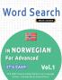 WORD SEARCH IN NORWEGIAN FOR ADVANCED - IT'S EASY!  VOL.1 - DELTA CLASSICS - FIND 2000 CLEVERLY HIDDEN WORDS