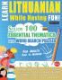 LEARN LITHUANIAN WHILE HAVING FUN! - FOR ADULTS