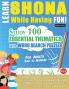 LEARN SHONA WHILE HAVING FUN! - FOR ADULTS