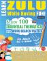 LEARN ZULU WHILE HAVING FUN! - FOR ADULTS