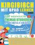 KIRGISISCH MIT SPAß LERNEN - FÜR ANFÄNGER