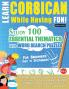 LEARN CORSICAN WHILE HAVING FUN! - FOR BEGINNERS