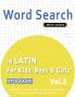 WORD SEARCH IN LATIN FOR KIDS