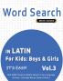 WORD SEARCH IN LATIN FOR KIDS