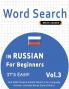 WORD SEARCH IN RUSSIAN FOR BEGINNERS - IT'S EASY!  VOL.3 - DELTA CLASSICS - FIND 2000 CLEVERLY HIDDEN WORDS