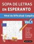 SOPA DE LETRAS EN ESPERANTO - NIVEL DE DIFICULTAD