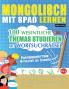 MONGOLISCH MIT SPAß LERNEN - FORTGESCHRITTENE