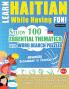 LEARN HAITIAN WHILE HAVING FUN! - ADVANCED