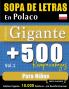 SOPA DE LETRAS EN POLACO FORMATO GIGANTE