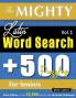 THE MIGHTY LATIN WORD SEARCH - 500 PUZZLES FOR SENIORS - DELTA CLASSICS - GIANT EDITION - FIND 10000 WORDS THE ULTIMATE CHALLENGE!