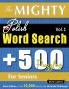 THE MIGHTY POLISH WORD SEARCH - 500 PUZZLES FOR SENIORS - DELTA CLASSICS - GIANT EDITION - FIND 10000 WORDS THE ULTIMATE CHALLENGE!