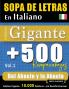 SOPA DE LETRAS EN ITALIANO FORMATO GIGANTE
