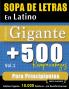 SOPA DE LETRAS EN LATINO FORMATO GIGANTE