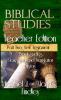 Biblical Studies Teacher Edition Part Two