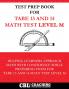 Test Prep Book For TABE 13 and 14  Math Test Level M