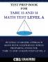 Test Prep Book For TABE 13 and 14  Math Test Level A