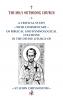 A Critical Study with Commentary of Biblical and Hymnological Citations in the Divine Liturgy of St. John Chrysostom