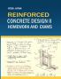 Reinforced Concrete Design II Homework and  Exams