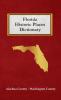 Florida Historic Places Dictionary