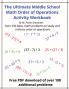 The Ultimate Middle School Math Order of Operations Workbook