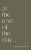 at the end of the day