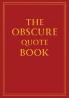 The Obscure Quote Book