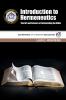 Introduction to Hermeneutics The Art and Science of Interpreting the Bible