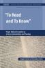 To Read and To Know