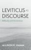 Leviticus as Discourse