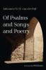 Of Psalms and Songs and Poetry