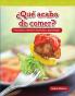 Qu  acabo de comer?