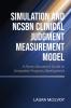 Simulation and NCSBN Clinical Judgment Measurement Model