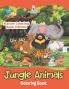 Jungle Animals Coloring Book